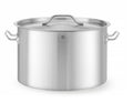 Pentola da stufato con coperchio, HENDI, Budget Line, 32L, ⌀400x(H)260mm