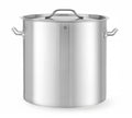 Pentola alta per stufato - con coperchio, HENDI, Budget Line, 50L, ⌀400x(H)400mm