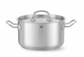 Tegame con coperchio per carne, HENDI, Kitchen Line, 3,5L, ⌀200x(H)115mm