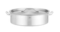 Pentola da stufato con coperchio, HENDI, 10,8L, ⌀360x(H)110mm, Rotondo