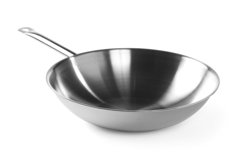 Padella "Wok" 3 strati - senza coperchio, HENDI, ⌀360x(H)100mm