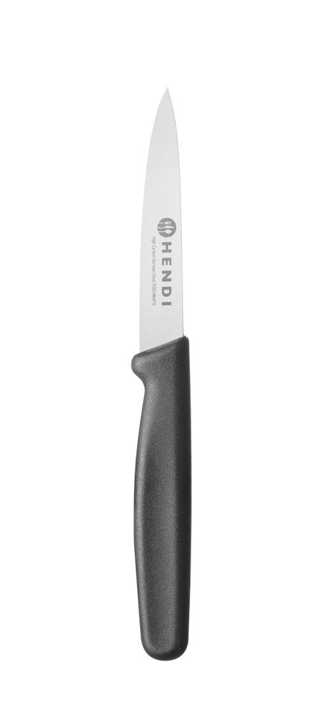 Coltello per verdure appuntito., HENDI, Nero, (L)192mm