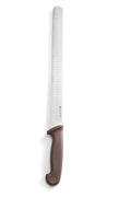 Coltello per prosciutto/salmone, HENDI, Marrone, (L)490mm