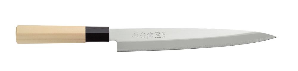 Coltello giapponese Sashimi, HENDI, Legno chiaro, (L)335mm