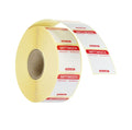 Etichette di sicurezza alimentare giornaliere, multiuso, facilmente rimovibili, HENDI, Mercoledì, 1000 pezzi, 25x25mm