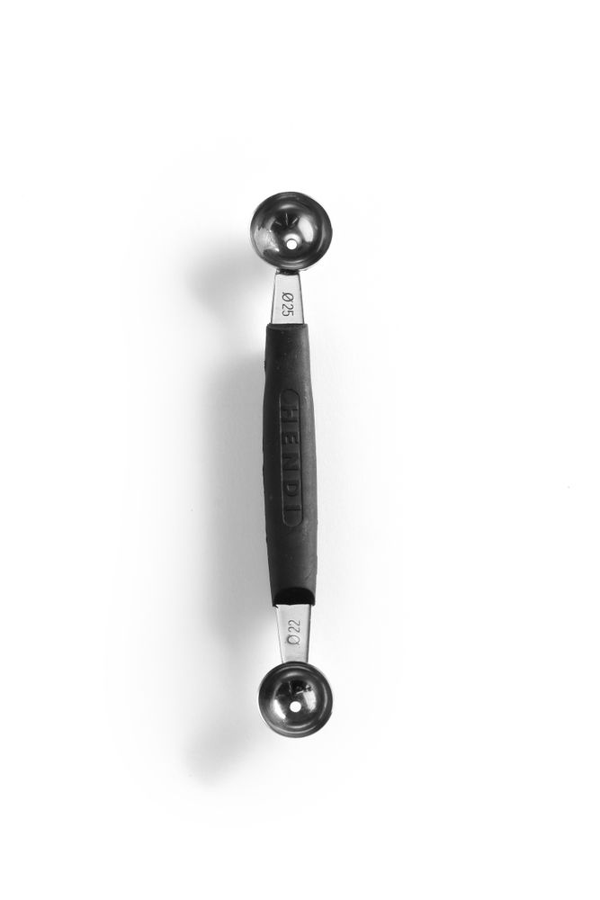 Scavino per melone, HENDI, ø 22-25 mm, Nero, (L)165mm