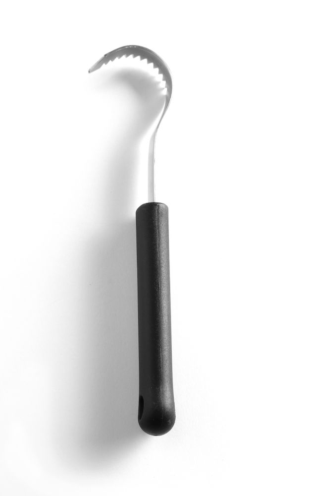 Coltello arricciaburro, HENDI, Nero, (L)194mm