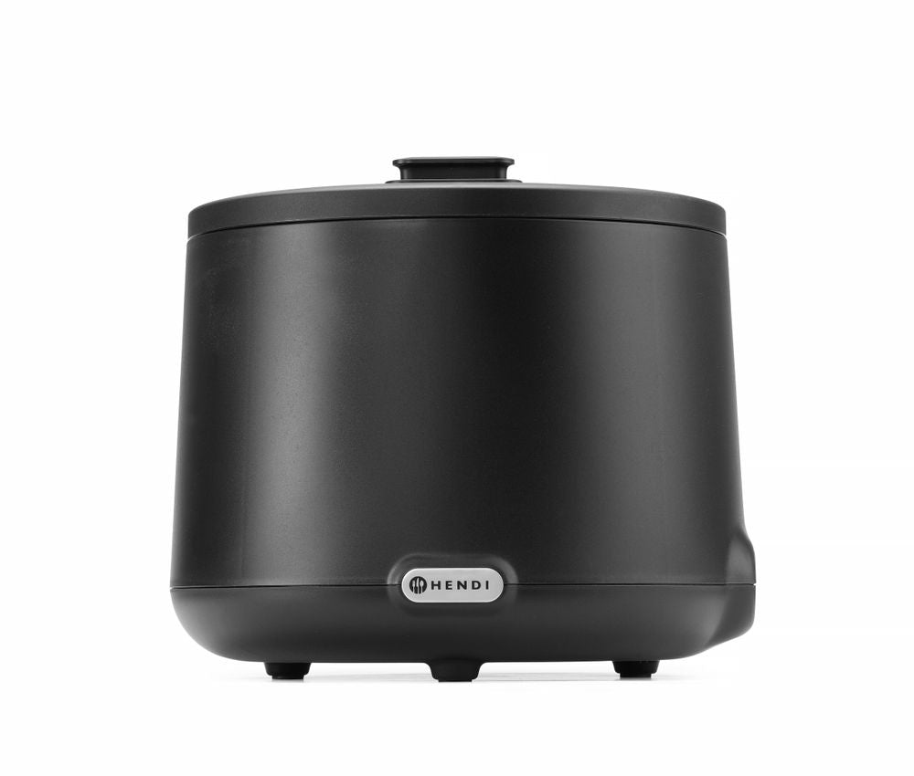 Bollitore per zuppe UNIQ, HENDI, designed by Robert Bronwasser, 8L, Nero, 220-240V/500W, ⌀365x(H)325mm
