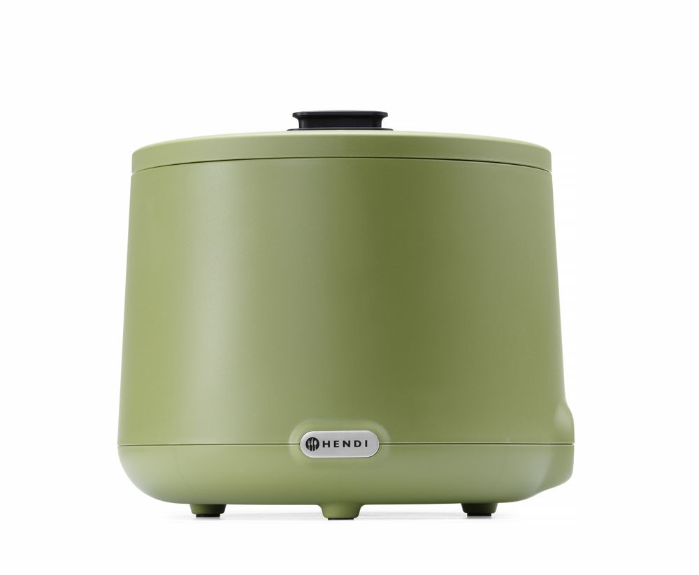 Bollitore per zuppe UNIQ, HENDI, designed by Robert Bronwasser, 8L, Verde, 220-240V/500W, ⌀365x(H)325mm
