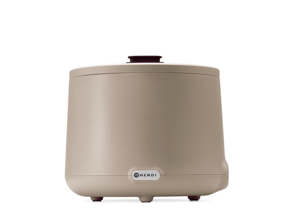 Bollitore per zuppe UNIQ, HENDI, designed by Robert Bronwasser, 8L, Beige, 220-240V/500W, ⌀365x(H)325mm