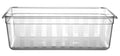 Contenitore Gastronorm 2/1, HENDI, GN 2/1, 58L, Trasparente, 650x530x(H)200mm