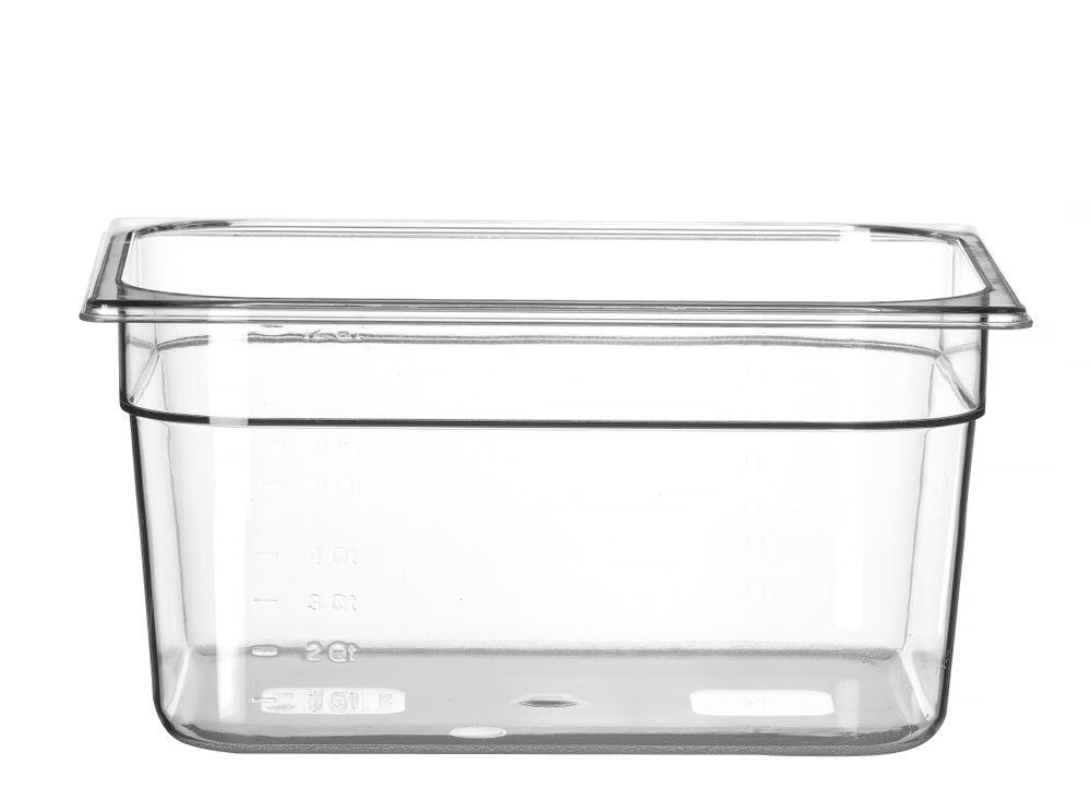 Contenitore Gastronorm 1/2, HENDI, Profi Line, GN 1/2, 9,5L, Trasparente, 325x265x(H)150mm