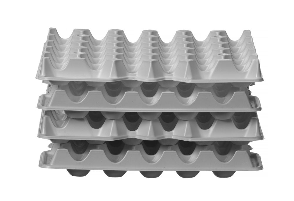 Set di 4 vassoi per uova per HENDI OVOBOX 120. , HENDI, 291x288x(H)41mm