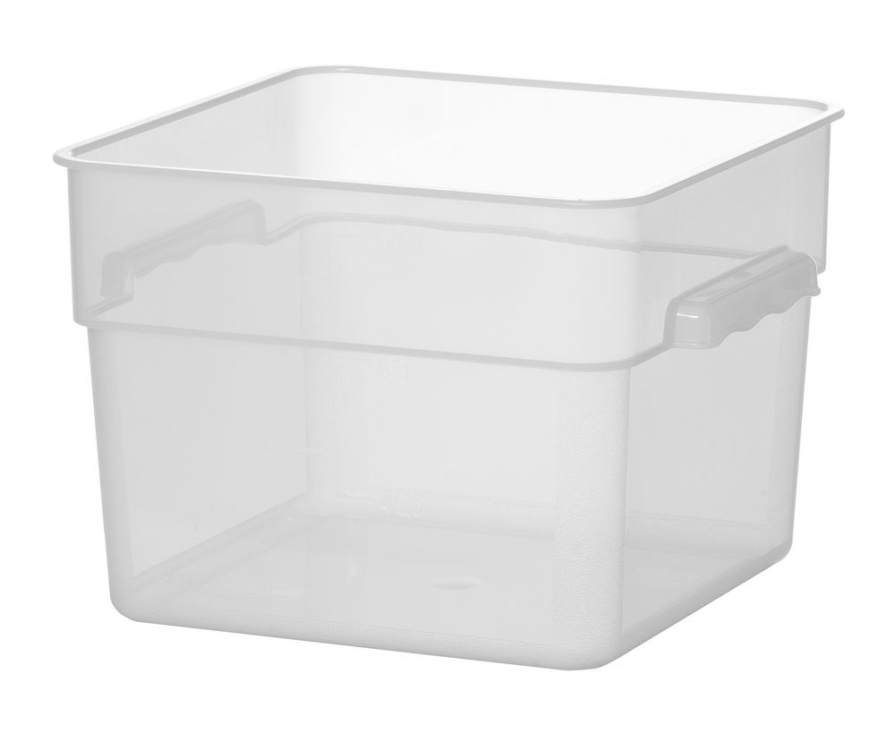 Contenitore per alimenti graduato, HENDI, 11,4L, 290x290x(H)210mm