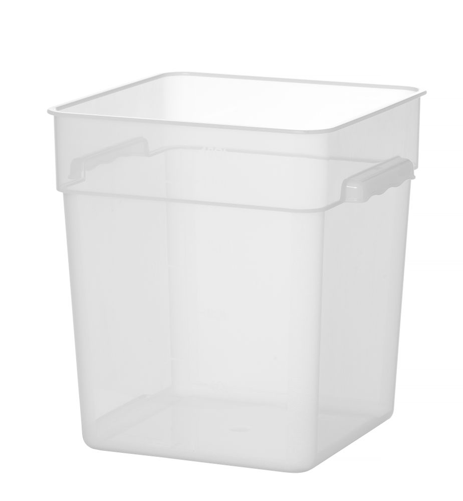 Contenitore per alimenti graduato, HENDI, 17,2L, 290x290x(H)320mm