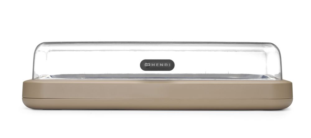 Display di raffreddamento UNIQ, HENDI, designed by Robert Bronwasser, GN 1/1, Beige, 593x389x(H)147mm, rettangolare