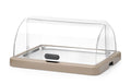 Display di raffreddamento Roll-top Duo UNIQ, HENDI, designed by Robert Bronwasser, Singolo, Beige, 460x355x(H)220mm, rettangolare