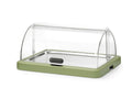 Display di raffreddamento Roll-top Duo UNIQ, HENDI, designed by Robert Bronwasser, Singolo, Verde, 460x355x(H)220mm, rettangolare