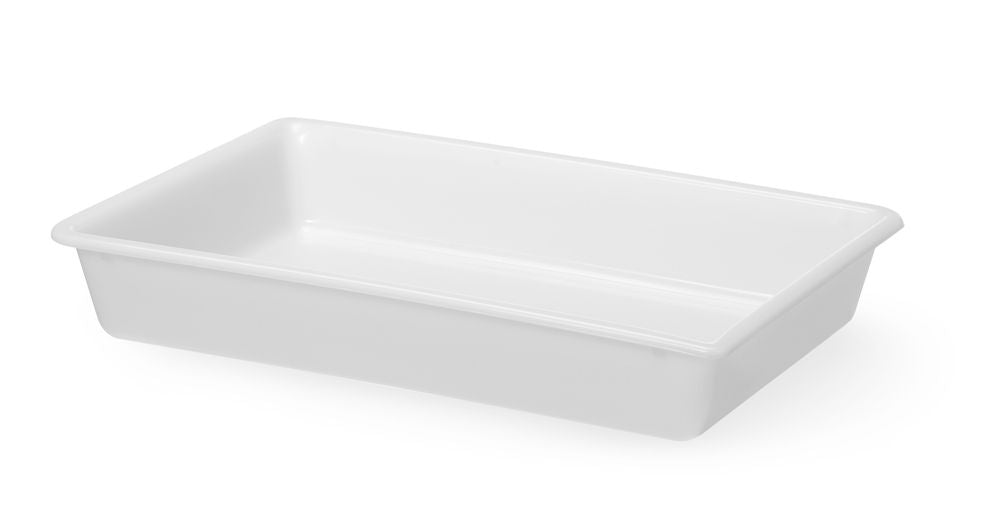 Vassoio di preparazione, HENDI, 8L, Bianco, 480x330x(H)80mm