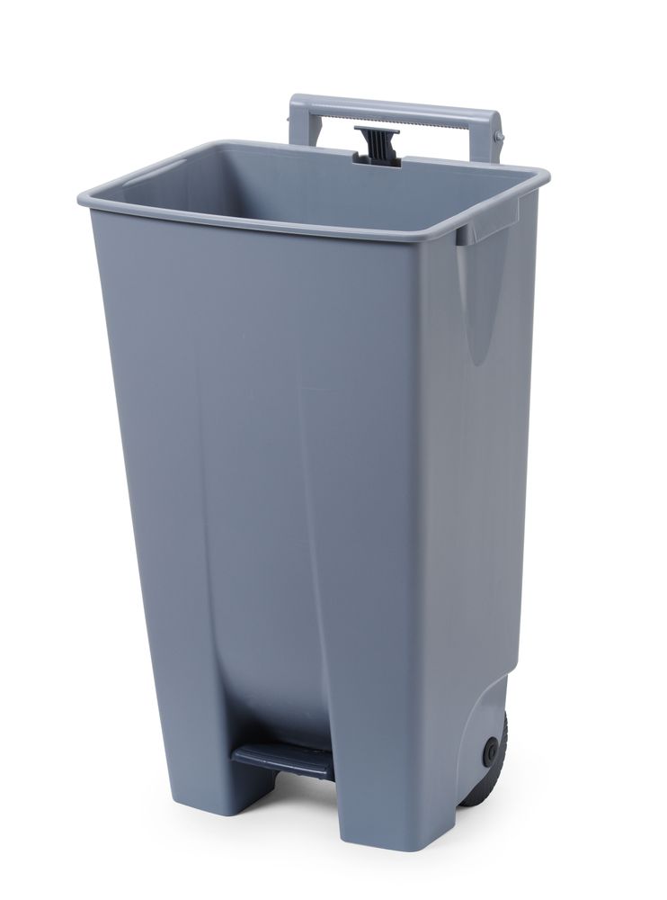 Contenitore rifiuti, HENDI, 120L, Grigio chiaro, 510x425x(H)875mm