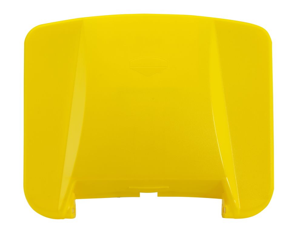 Coperchio per contenitore della spazzatura, HENDI, Giallo, 505x415mm