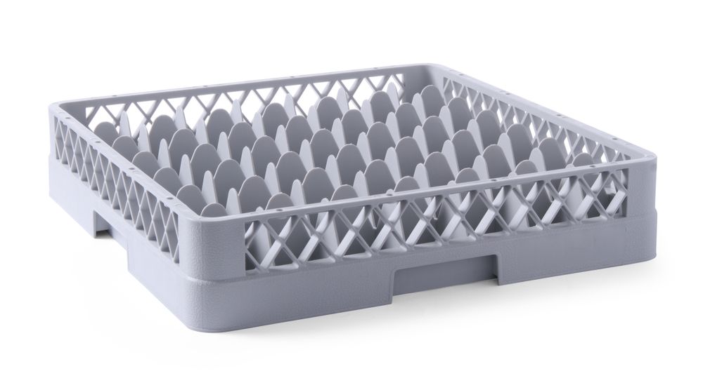Cestello per lavastoviglie per bicchieri, HENDI, 49 settori, 500x500x(H)104mm