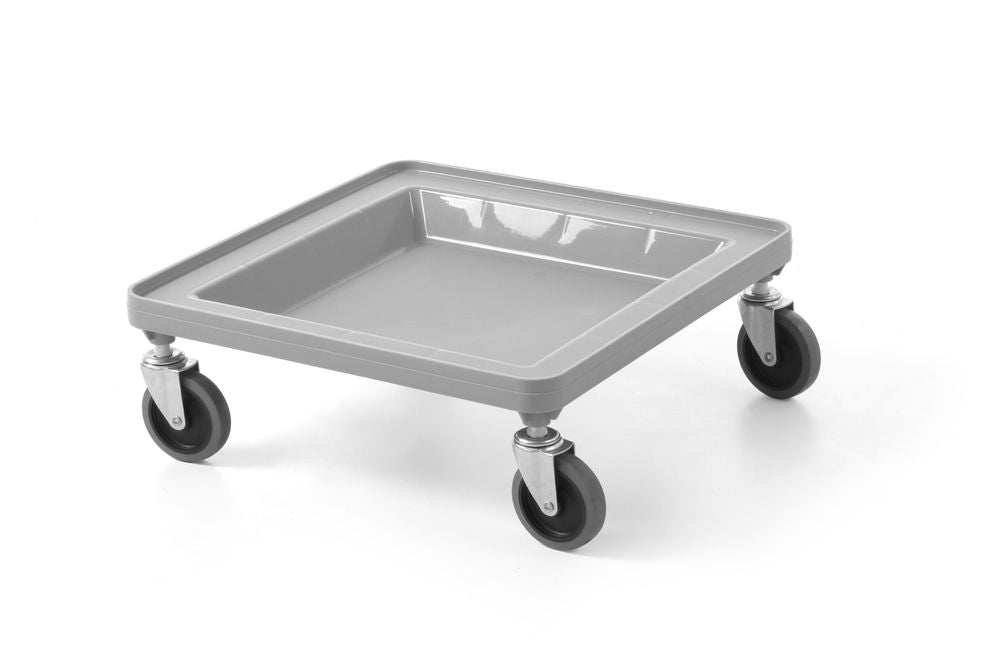 Carrello per rack universali 500×500 mm, AmerBox, Grigio chiaro, 500x500x(H)180mm