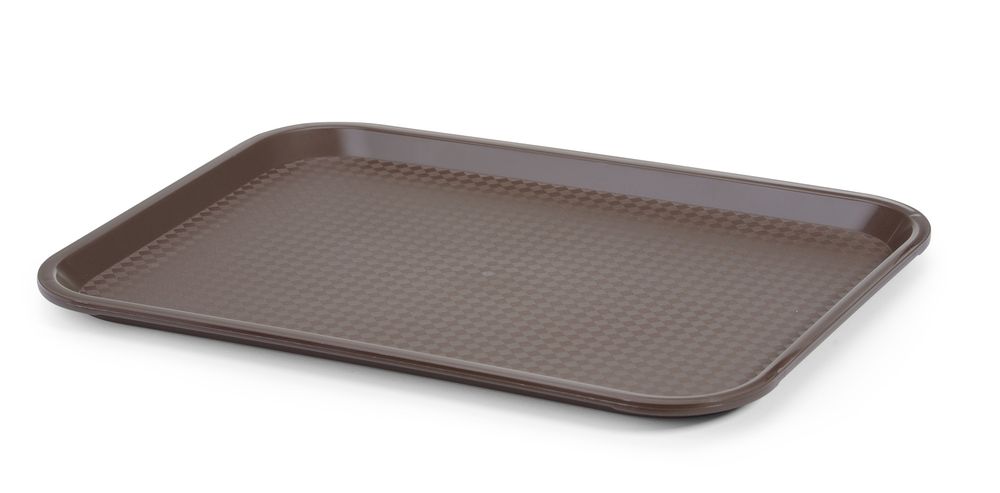 Vassoi da fast food medi, AmerBox, Marrone, 305x415x(H)20mm