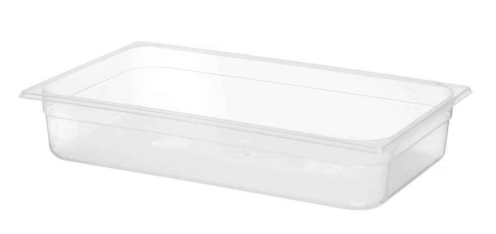 Contenitore Gastronorm 1/1, HENDI, Profi Line, GN 1/1, 12L, Trasparente, 530x325x(H)100mm