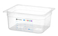 Contenitori Gastronorm 1/2, HENDI, GN 1/2, 9,5L, Trasparente, 325x265x(H)150mm