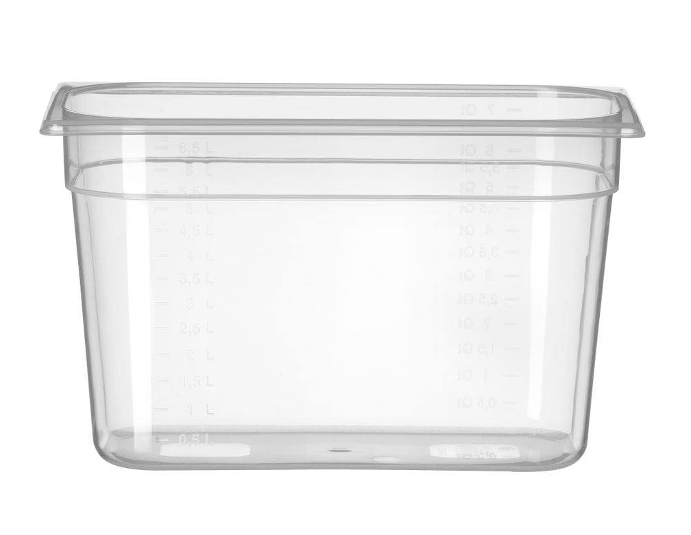 Contenitore Gastronorm 1/3, HENDI, Profi Line, GN 1/3, 6,5L, Trasparente, 325x176x(H)200mm