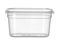 Contenitore Gastronorm 1/4, HENDI, Profi Line, GN 1/4, 3,5L, Trasparente, 265x162x(H)150mm
