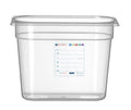 Contenitore Gastronorm 1/4, HENDI, GN 1/4, 5,5L, Trasparente, 265x162x(H)200mm