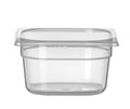 Contenitore Gastronorm 1/6, HENDI, Profi Line, GN 1/6, 1,5L, Trasparente, 176x162x(H)100mm