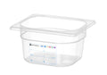 Contenitore Gastronorm 1/6, HENDI, GN 1/6, 1,6L, Trasparente, 176x162x(H)100mm