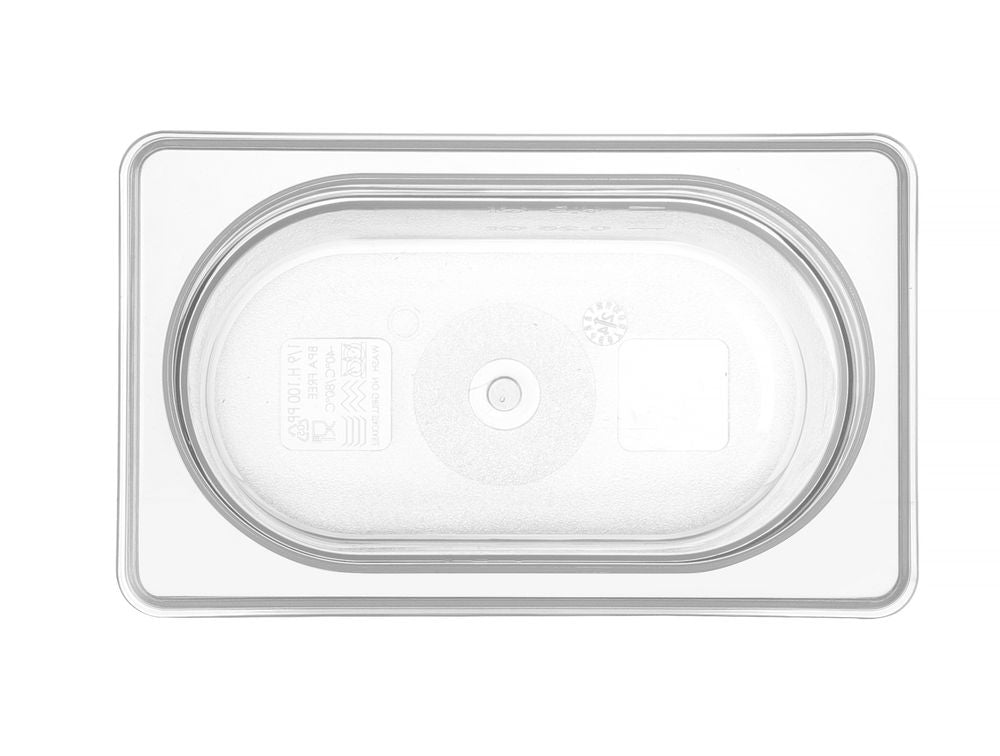 Contenitore Gastronorm 1/9, HENDI, GN 1/9, 0,9L, Trasparente, 176x108x(H)100mm