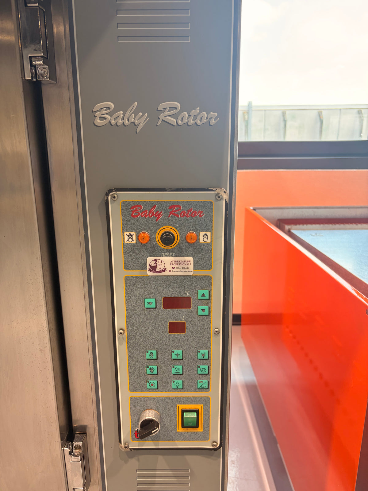 Forno a gas a convenzione TORNATI Baby Rotor
