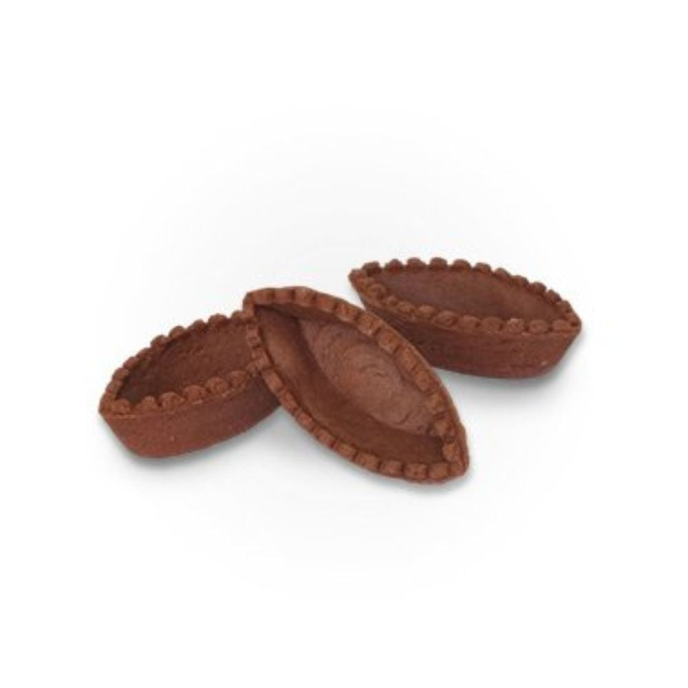 Barchette Frolla Cacao 67 mm Cremitalia 250 pz