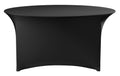 Copertura per tavolo rotondo, HENDI, 810996, Nero, ⌀1500x(H)760mm