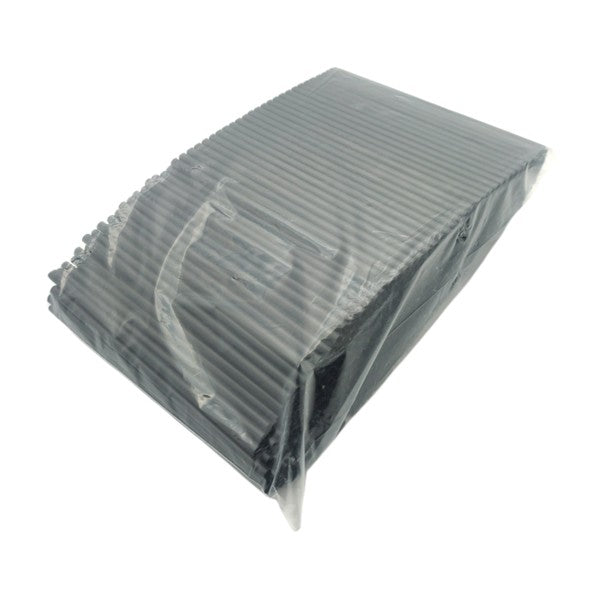 Cannucce Bio Rigide Nere Corte Per Cocktail 13 cm (1000 pezzi)
