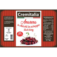 Load image into Gallery viewer, Amarene a chicchi in sciroppo Cremitalia kg 5.7
