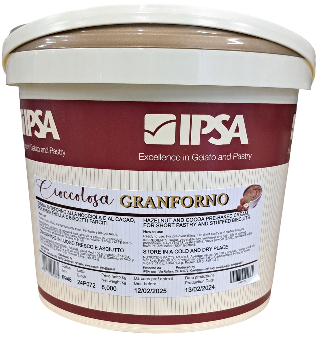 Cioccolosa Granforno - spalmabile da forno Ipsa Kg 6