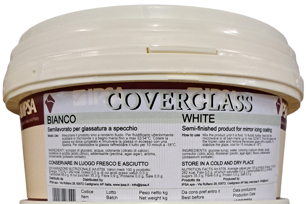 Coverglass Bianca Glassa a specchio Ipsa Kg 3