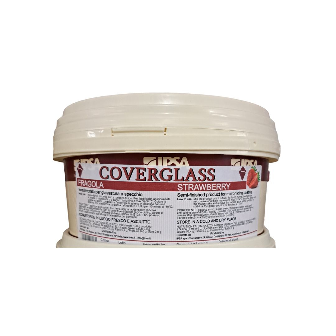 Coverglass Fragola Glassa a specchio Ipsa Kg 3