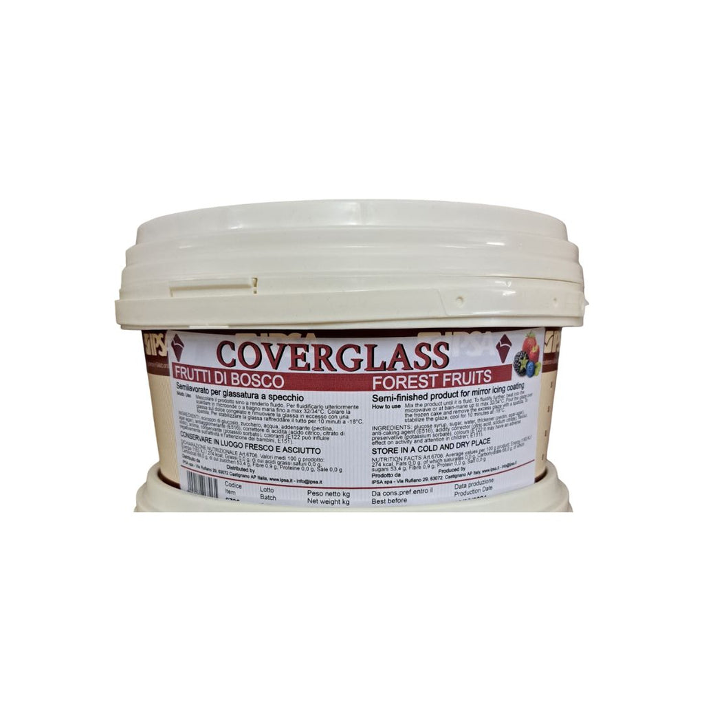Coverglass Frutti di Bosco Glassa a specchio Ipsa Kg 3