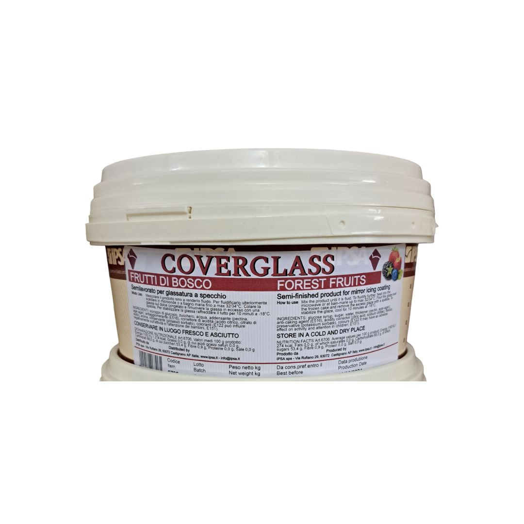 Coverglass Frutti di Bosco Glassa a specchio Ipsa Kg 3