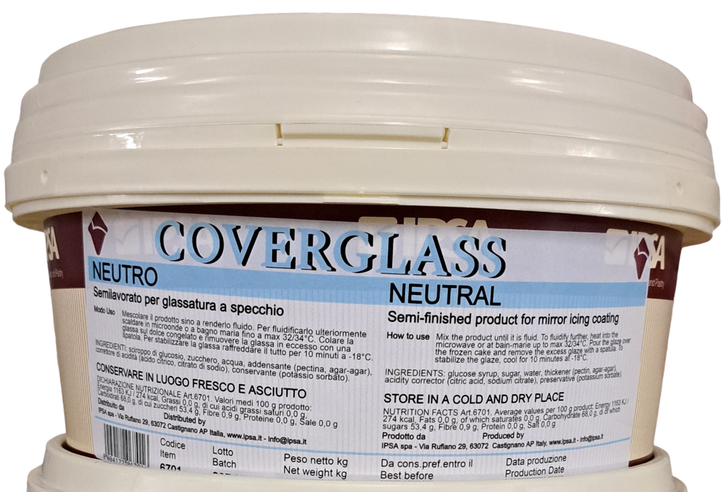 Coverglass Neutro Glassa a specchio Ipsa Kg 3