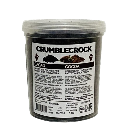 Crumblecrock Biscotto al Cacao Kg 0,6