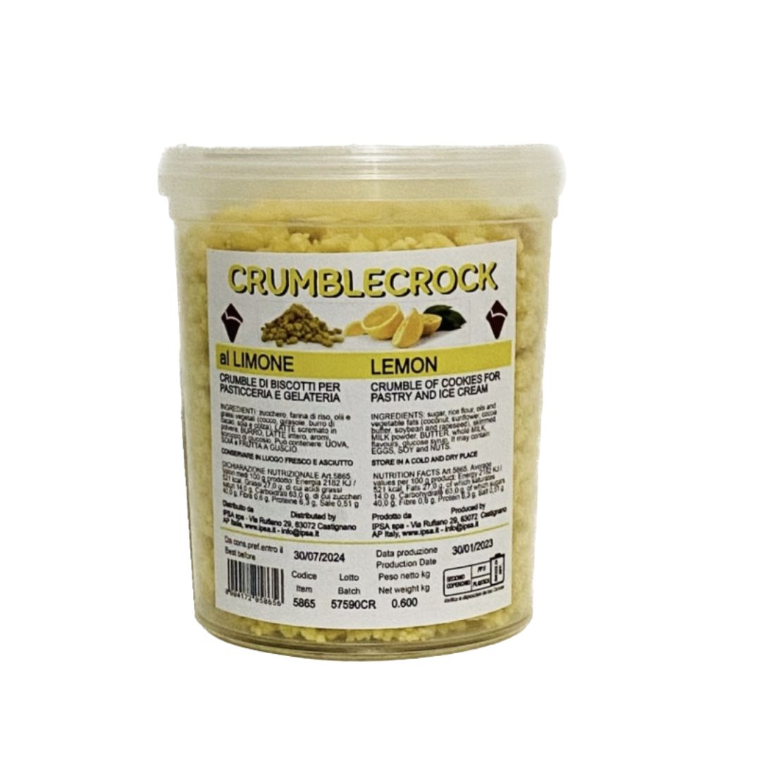 Crumblecrock Biscotto al Limone Kg 0,6
