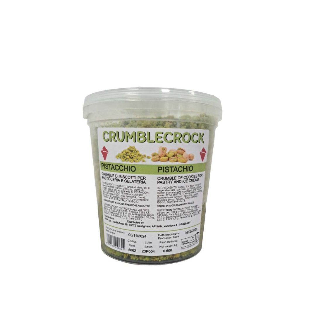 Crumblecrock Biscotto al Pistacchio Kg 0,6